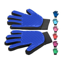 Gentle Deshedding Brush Glove Pet Shedding Groming Brush Glove